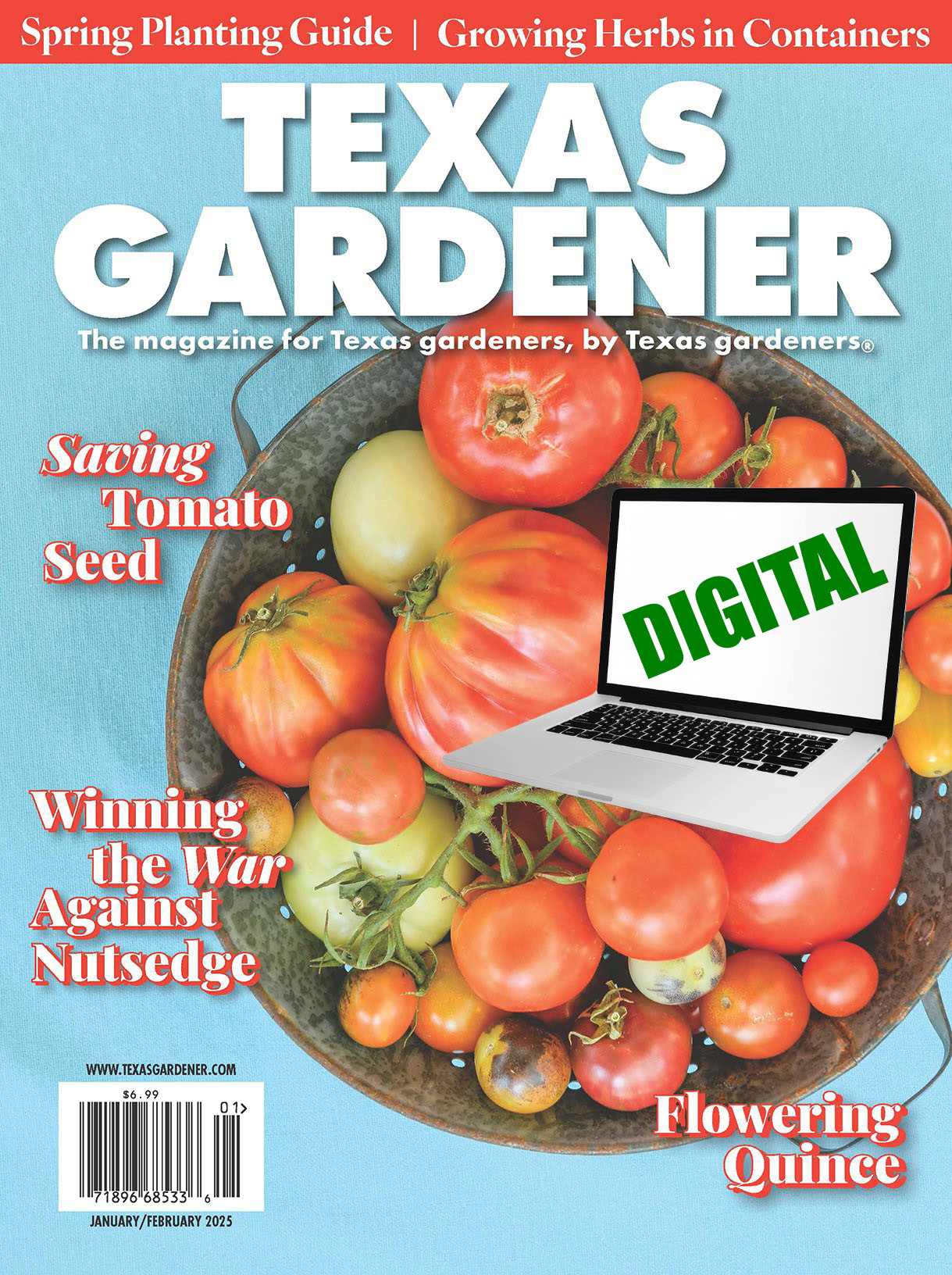 DIGITAL - Texas Gardener Magazine- Get it NOW!