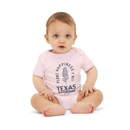 Texas Gardener Infant Jersey One Piece - Plant Happiness Y'all